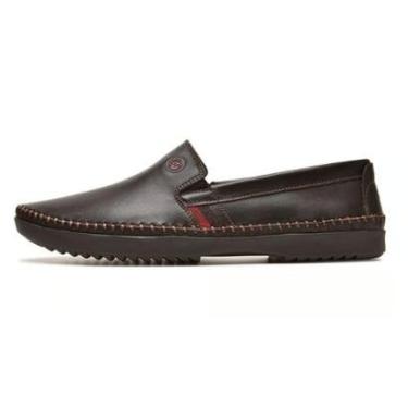 Imagem de Sapatilha Masculina Freeway Logan x-5 013 Couro - Malbec-Masculino