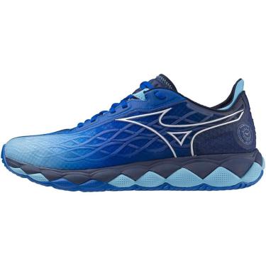Imagem de Tênis de Tennis Mizuno Wave Enforce All Court 37 Azul-Unissex