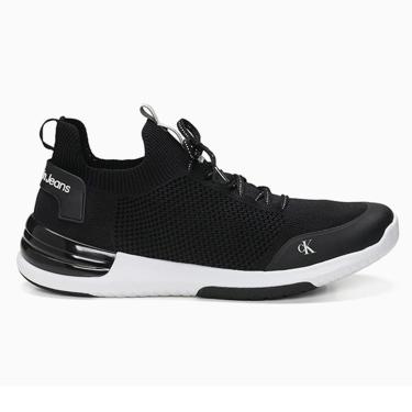 Imagem de Tênis Masculino Calvin Klein Baixo Air Knitt Preto CKJM11060987-Masculino