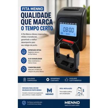 Imagem de Fita Para Relogio de Ponto Vega Dimep ( OFERTA ) - Menno