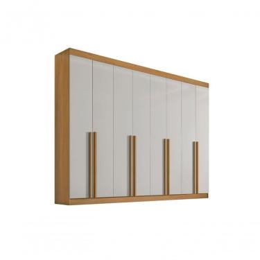 Imagem de Guarda Roupa Casal 8 Portas 8 Gavetas - Daymont-cinamomo-off White - Móveis D'doro