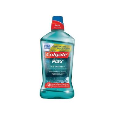 Imagem de Enxaguante Bucal Colgate sem Álcool  - Plax Ice Infinity 1L
