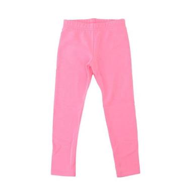 Imagem de Calça Legging Infantil Feminina Brandili Lisa Rosa Neon 8010, 02