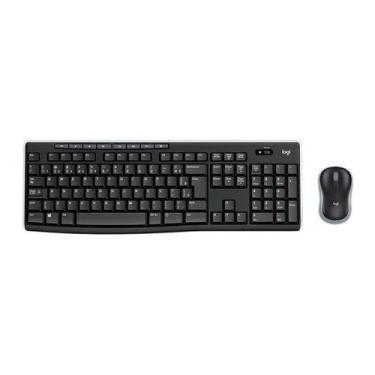 Imagem de Kit Teclado e Mouse Logitech MK270 USB Wireless Preto, 920-004433