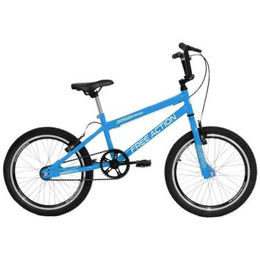 Imagem de Bicicleta Sts Cross 1v Aro 20 Quadro Aço V-brake Azul Capri Free Action