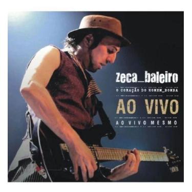 Imagem de Cd zeca baleiro - o coração do homem bomba ao vivo - NOVOD
