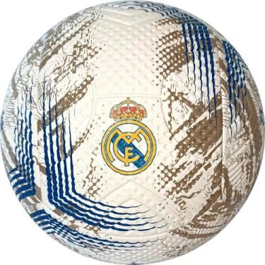 Imagem de Bola Futebol De Campo Nº 5 Real Madrid Oficial - 1614 - Futebol E Magi