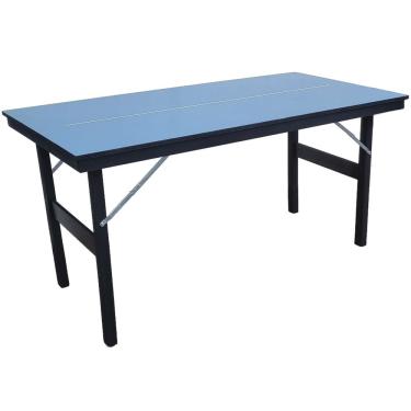 Imagem de Kit Mini Mesa Tênis De Mesa MDP 15mm Raquetes Bolinha Rede 