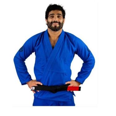 Imagem de Kimono Jiu Jitsu Ultra Light 2.2 Azul - Keiko, Azul, A3, Unissex