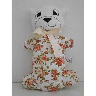 Imagem de Almofada Infantil Ursinho Kisoninho Baby - Rosa e Mari Arts