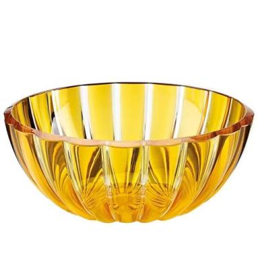 Imagem de Saladeira bowl em bio plástico Guzzini Dolcevita 20cm âmbar