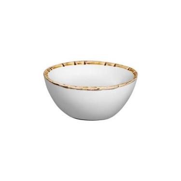 Imagem de Bowl De Cerâmica Branco 500Ml Bambu Scalla