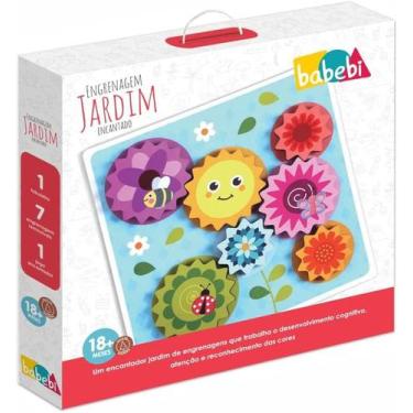 Imagem de Jardim Da Engrenagem Brinquedo Educativo Babebi 6005