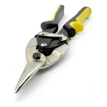 Imagem de Tesoura Alicate Corta Chapa Corte Reto 250mm Aço - bomvink