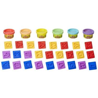 Imagem de Conjunto Massinha de Modelar - Play-Doh Letras - Hasbro
