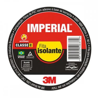 Imagem de Fita Isolante 3M Imperial 10 Mts - Kit C/10 Unidades