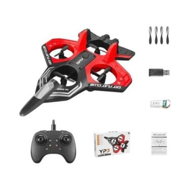 Imagem de Drone RC De Acrobacias YP3, Planador Com Controle Remoto 2.4G, Brinque