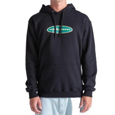 Imagem de Moletom Canguru Volcom Volstoned Preto, P, Preto