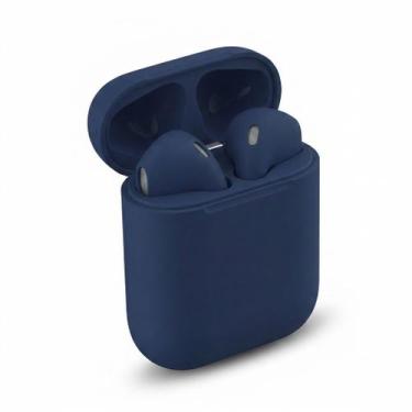 Imagem de Fone de Ouvido I12 Bluetooth Sem Fio TWS com Microfone e Autonomia de 