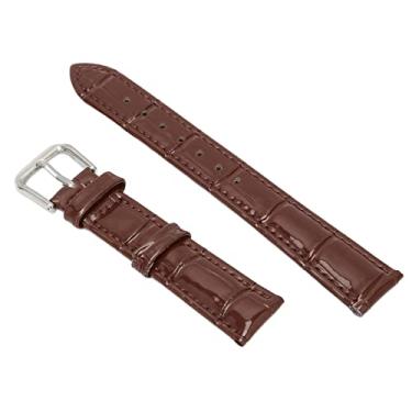 Imagem de Pulseira de fivela de alfinete, ilhós precisos de pulseira de relógio para relojoaria para casa(marrom)
