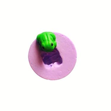 Imagem de Confeitaria dos moldes, F624 MOLDE DE SILICONE MINI SAPO CONFEITARIA ARTESANATO