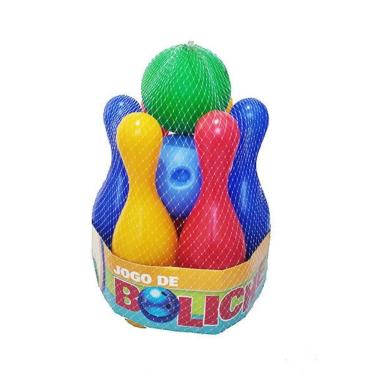 Jogo Boliche De Dedo Infantil Brinquedo De Madeira Newart - Ri Happy