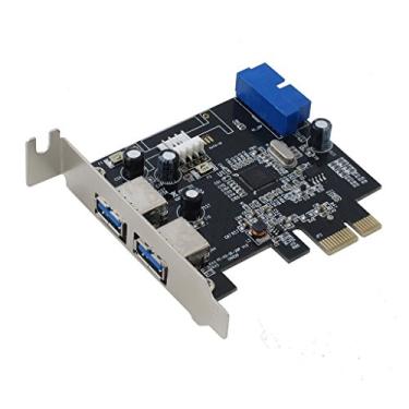 Imagem de Sedna - Adaptador PCI Express USB 3.0 de 4 portas (2E 2I (porta interna de 20 pinos) com suporte de perfil baixo, suporte Win 8 UASP