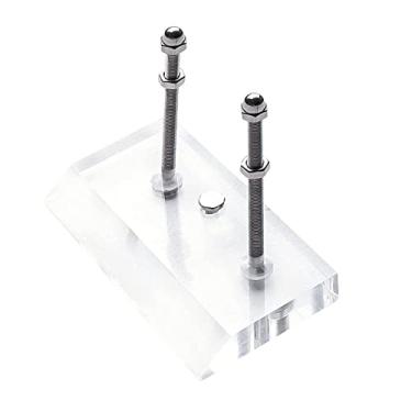 Imagem de DYNWAVE Suporte para Skate de em Parede para Skate Longboard Skis Snowboard Prancha de Surf Decks Suporte para Armazenamento em Rack Suporte para Exi, Claro