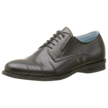 Imagem de Steven by Steve Madden Sapato social masculino Denis com cadarço, Preto, 11.5 M