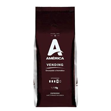Imagem de América Café Torrado Em Grãos Vending 1 Kg