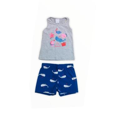 Imagem de Conjunto Infantil Regata Estampada 1000074759 Malwee