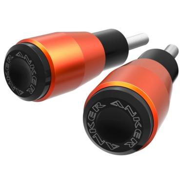 Imagem de Par Slider De Motor Anker 1978 LARANJA ANODIZADO MT 09 2019