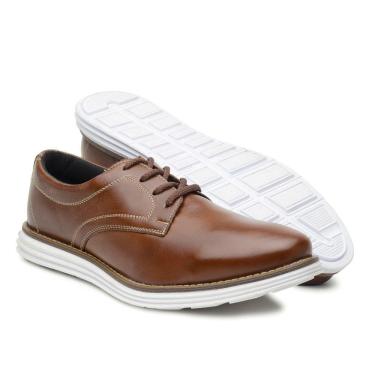 Imagem de Sapato Oxford Masculino Couro Confortável Moda Casual