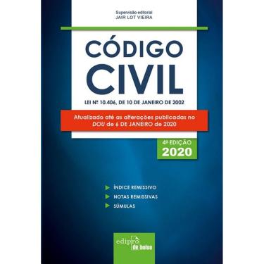 Imagem de Código Civil 2020 - Mini