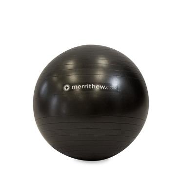 Imagem de STOTT PILATES Bola de estabilidade com estabilidade da bomba, preta, 55 cm