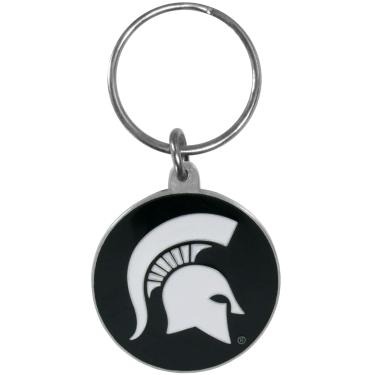 Imagem de NCAA Siskiyou Sports Fan Shop Michigan State Spartans chaveiro de metal esculpido tamanho único