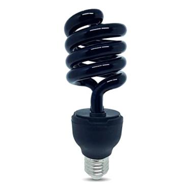 Imagem de Lâmpada de Luz Negra Fluorescente Ultra Violeta 36w Espiral 110v Ou 220v Efeito Neon Energia UV Festa Salão Sala (220v)