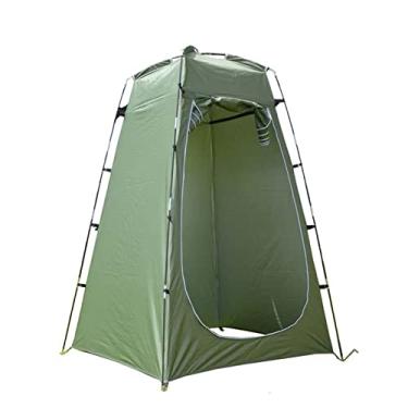 Imagem de Tenda de pesca pop-up, Barraca de acampamento portátil ao ar livre abrigo para quarto banheiro trocador de vestimenta instantânea à prova d'água privacidade abrigo para trilhas praia piquenique, verde