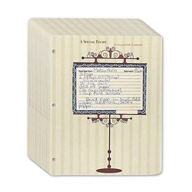 Imagem de Meadowsweet Kitchens Protetores de cartão de receita de plástico para 3 fichários, 15 folhas (arquivo 4 x 6 15 ct)