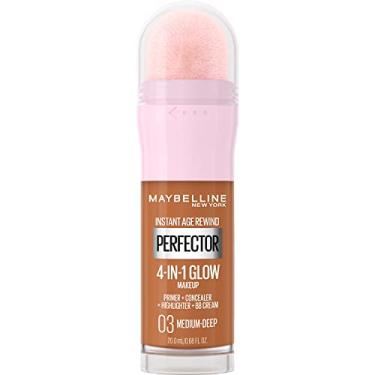 Imagem de Maybelline Instant Age Rewind Instant Perfector 4-In-1 Glow Makeup - Primer, Concealer, Highlighter and BB Cream in 1, Medium/Deep, 0.68 fl oz