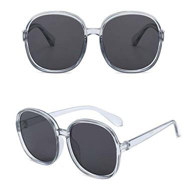 Imagem de Óculos de Sol Vintage Clássico de Plástico Feminino Armação Redonda Grande De Luxo Designer Feminino Óculos Grandes Óculos, 3, China