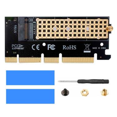 Imagem de Adaptador Placa Conector Conversor P/ Ssd M2 Nvme Pci-e Pci Express 3.0 e 4.0