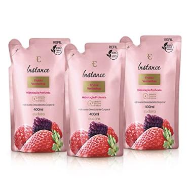 Imagem de Eudora Kit Refil Instance Loção Hidratante Corporal Frutas Vermelhas 3 itens