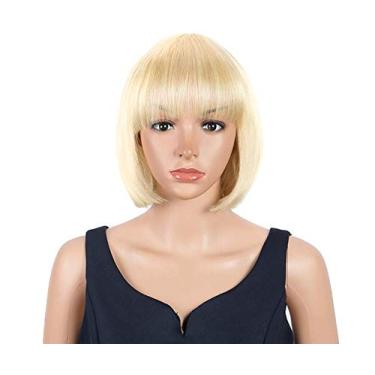 Imagem de Fantasia Peruca Loira Chanel Cosplay Festas e Eventos