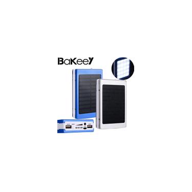 Qualidade Goog Bakeey 5x18650 Dual USB Solar Energy Camping Lanterna 20000 mAh Battery Case Power Bank Box 3 cores