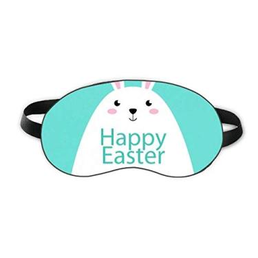 Imagem de Happy Easter Festival Blue Bunny Pattern Sleep Eye Shield Soft Night Vlindfold Shade Cover