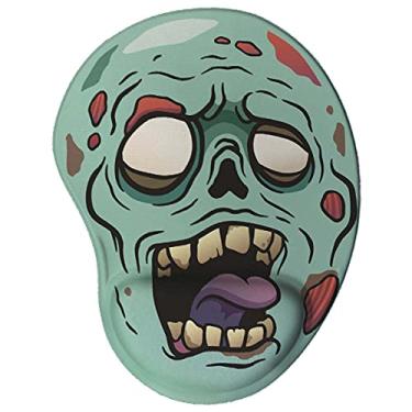 Imagem de Mouse pad Ergonômico Zumbi Presente Criativo Geek cor:Verde