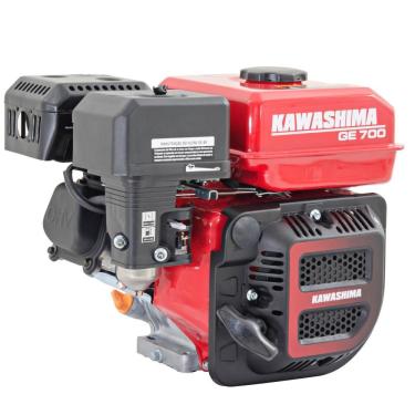 Imagem de Motor Estacionário À Gasolina Kawashima GE-700 212cc 7HP 4 Tempos Sem Embreagem Para Rabeta de Barco