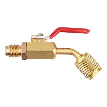 Imagem de Colcolo Válvula de segurança de ar condicionado, válvula de carregamento, válvula de segurança de líquido leve de cobre, válvula de esfera de ar condicionado, Vermelho