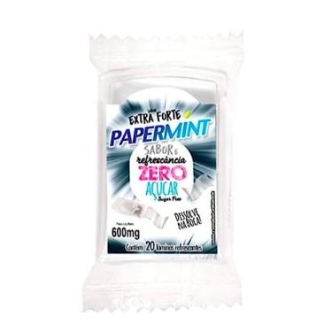 Imagem de Lâmina Comestível Papermint Extra Forte Zero Açúcar com 20 Lâminas